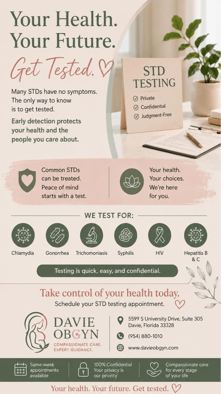 STD testing and treatment